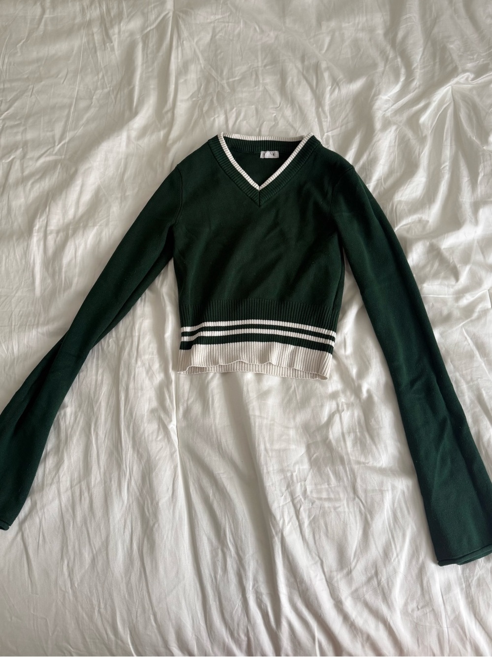 Garage Dark Green Sweater